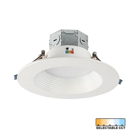 6 recessed led downlight w built-in junction box|6 inch led led lighting.